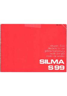 Silma S 99 manual. Camera Instructions.